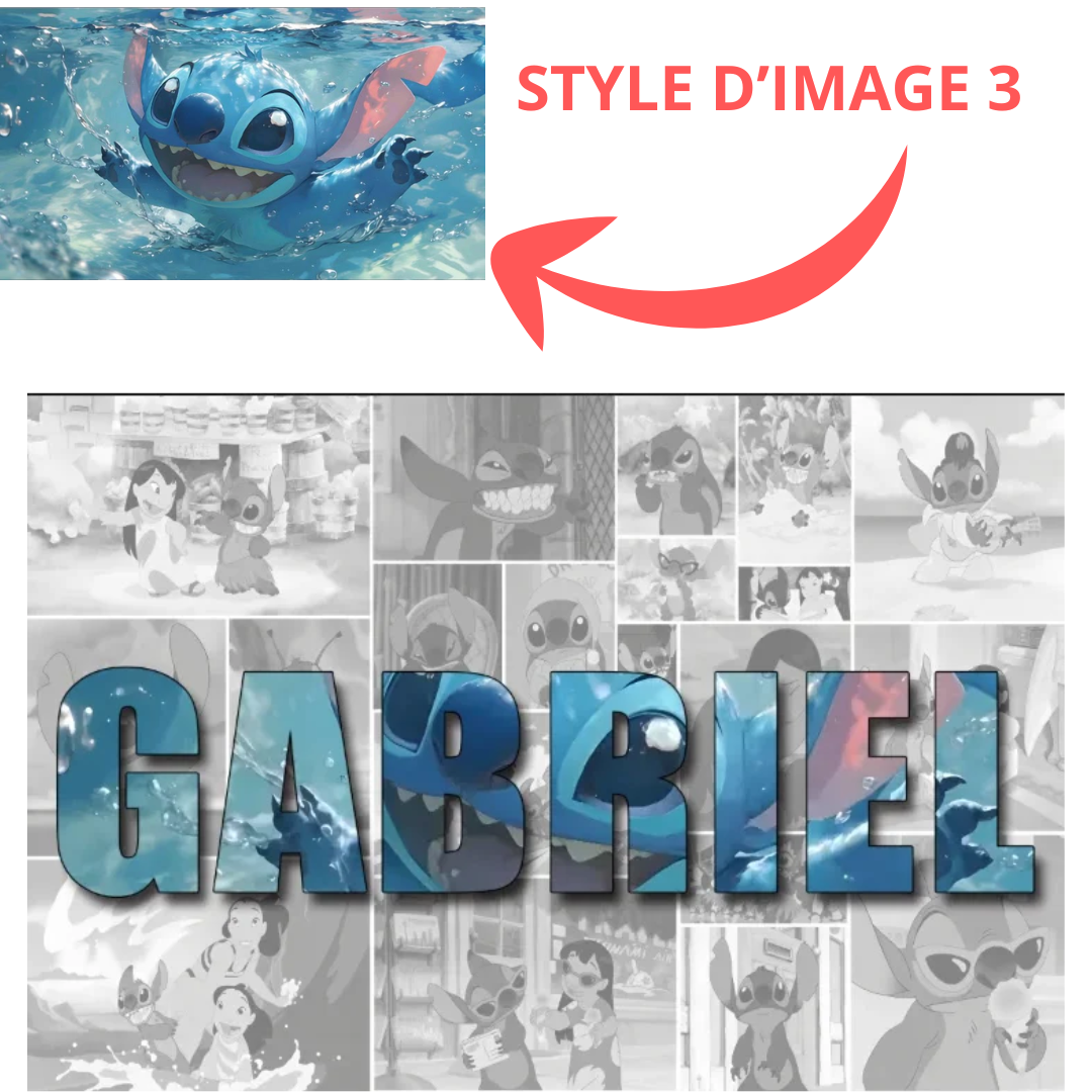 Dessin Personalissé Ohana